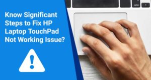 Hp Laptop Touchpad Not Working