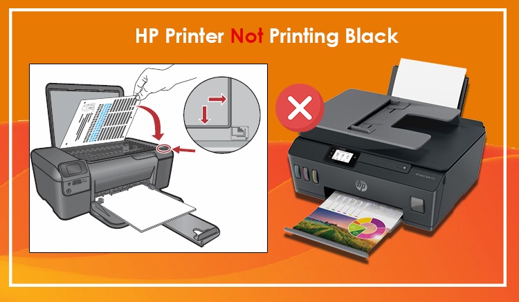 HP Printer Not Printing Black