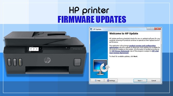 HP printer firmware updates